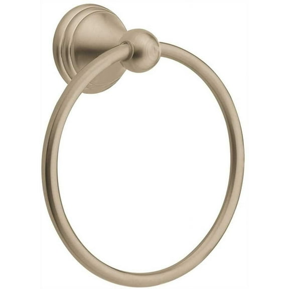 Moen Towel Ring Preston Collection - Brushed Nickel - 5" Diameter