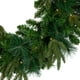 Northlight Pré-Éclairé Vert Mixte Romarin Émeraude Ange Pin Artificiel Couronne de Noël - 30 Pouces, Lumières Claires – image 4 sur 6