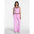 thumbnail image 2 of No Boundaries Sleepwear Double Cami, Women’s and Women’s Plus XXS-3X, 2 of 5