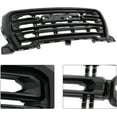 thumbnail image 4 of LABLT Front Bumper Hood Grille Upper Glossy Black Replacement for GMC Sierra 1500 2019-2021, 4 of 8