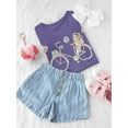 thumbnail image 3 of Pastel Color Bicycle T-Shirt Toddler -Image by Shutterstock,  5 Toddler, 3 of 4