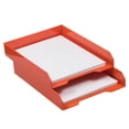 thumbnail image 3 of JAM Paper Stackable Paper Trays, Orange, Desktop Document, Letter & File Organizer Tray, Sold Individually, 3 of 5