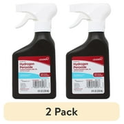 (2 pack) Leader Hydrogen Peroxide First Aid Antiseptic Topical Solution USP, 3% Spray Bottle 8 fl oz