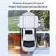 thumbnail image 4 of Funda para parabrisas de coche con protectores de nieve y retrovisores | Tela Oxford gruesa y película de aluminio | Parasol antirrobo, resistente al viento y al hielo para coches, SUV, camio, 4 of 5