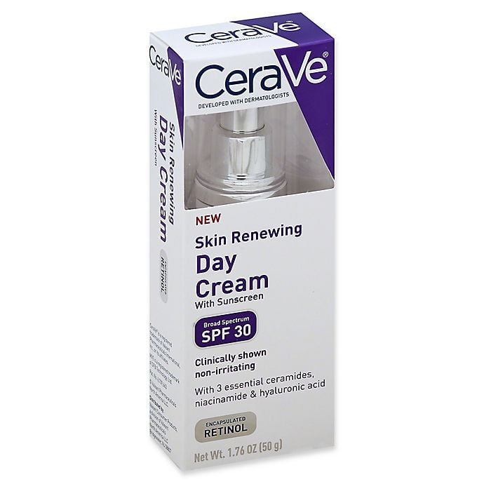 Cerave® 1.76 Oz. Skin Renewing Day Cream With Broad Spectrum Spf 30&developed With