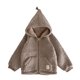 thumbnail image 2 of Chaquetas y abrigos casuales con capucha de manga larga, abrigo de pelusa de moda, top de manga larga con cremallera de color sólido para niños, chaqueta casual cálida unisex, blusa de poliéster para, 2 of 5