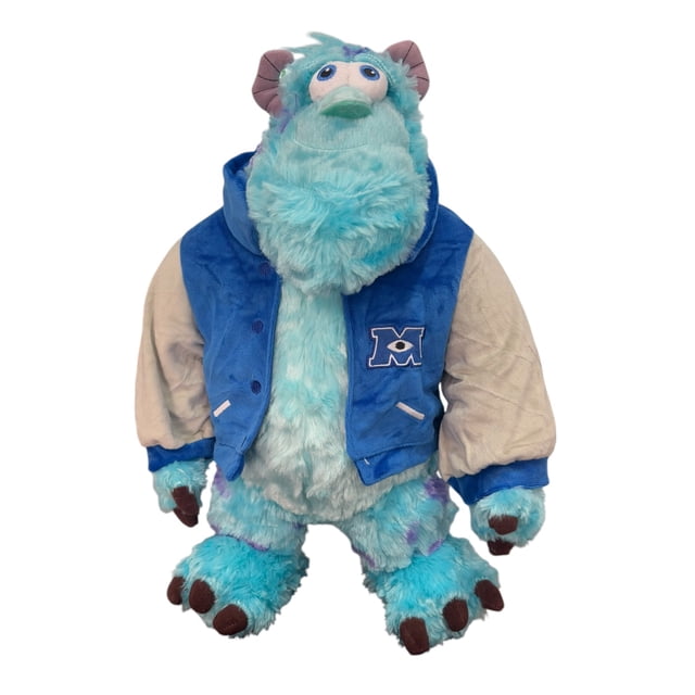 Muñeco de peluche Sulley, Monster inc, color azul, algodón 100%