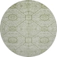 thumbnail image 2 of Addison Rugs Mayfield Premium Machine Washable Transitional Geometric Aloe Round Rug, 8' x 8', 2 of 6