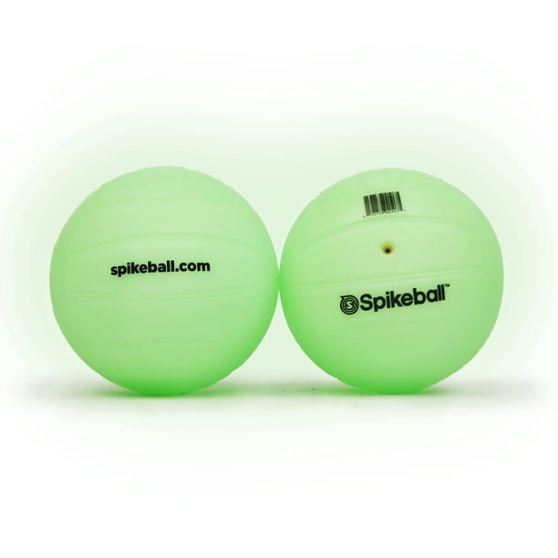 Bolas de Spikeball que brillan en la oscuridad (paquete de 2), 3,5 cm de diámetro