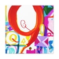 thumbnail image 3 of "Q in Folk Art" - Canvas, 3 of 25