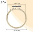 thumbnail image 2 of Uxcell 6 Pcs 3" Aros de Bordado Ajustables Redondos de Bambú para Arte, Manualidades, Costura y Decoración DIY, 2 of 6