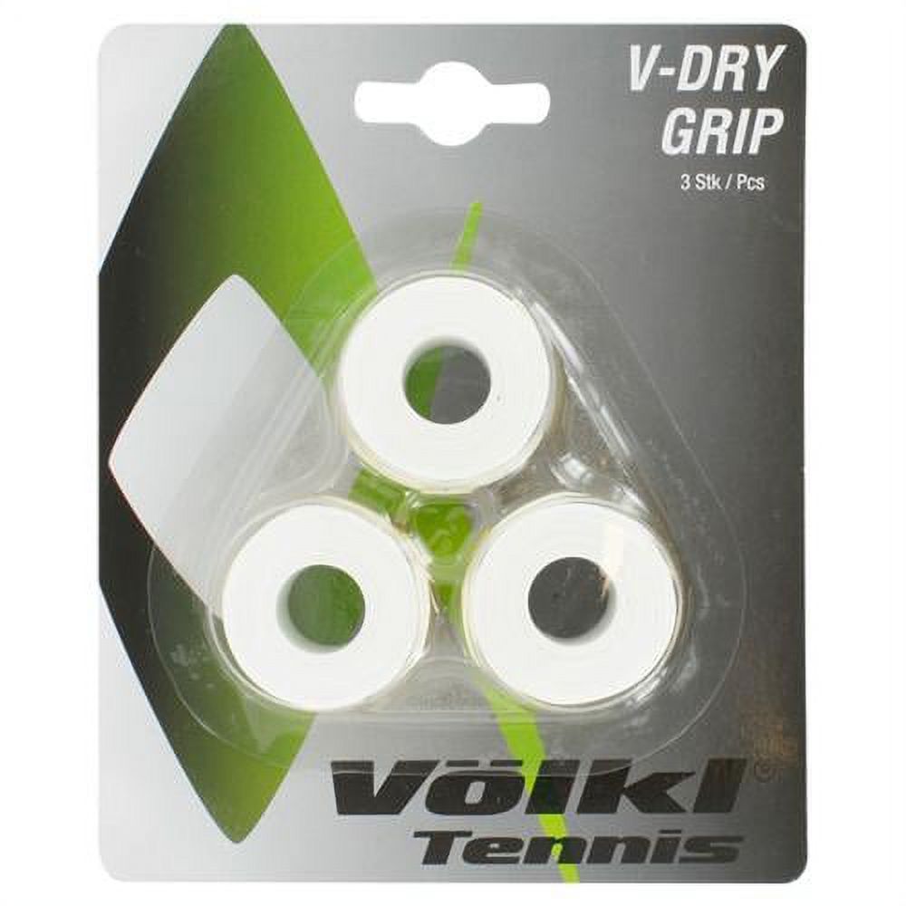 VOLKL V-Dry Grip | Overgrip | High Performance Tennis Grip (Neon Yellow, 3-Pack)