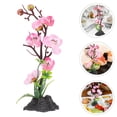 thumbnail image 3 of EeaseMX 3pcs Placa fría Descorres de flores de múltiples usos falsos decores de flores japonesas adorna plato frío, 3 of 7