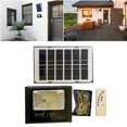 thumbnail image 3 of IP67 Imperméable Mur Lumière Solaire Jardin Extérieur LEDs 85LEDs 1200mah 3W, 3 of 8