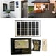 thumbnail image 3 of Solares para Paisajes LED Solares para Exteriores Montado en La Pared IP67 Impermeable Pasillo de Garaje LED mparas Proyectores 85LEDs 1200mah 3W Baoblaze Lámpara de pared para patio, 3 of 8