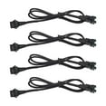thumbnail image 2 of From China Kingshowstar 4 PCS 60 inch Extension Cords for Use with 5050 LED SMD RGB NEON Accent Kits for LED Motorcycle ATV Car Light Multi-Color Neon Strip, 2 of 5