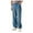 Dark Blue, variant on Mens Bootcut Jeans Men's Slim Straight Fit Jean with Stretch(Black,L)