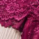 thumbnail image 3 of Calzoncillos de encaje sexy para mujer VISgogo, calzoncillos suaves de cintura baja, tanga triangular sin costuras en la entrepierna VISgogo moda, 3 of 7