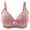 Pink, variant on Aofany Women's Plus Size Wireless Bra Full Cup Lift Bras for Women No Underwire Push Up Shaping Wire Free Everyday Bra