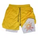 thumbnail image 1 of Short Gym Hombre Deportiva 4 En 1 Bolsa Celular Dragon Ball, 1 of 1
