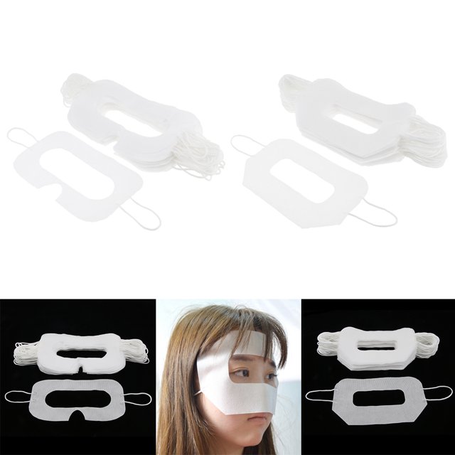 100 Piezas De Ojos atención Transpirable Impremeable Yinane Máscara de ojo blanca disponible