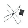 thumbnail image 4 of Soporte plegable para nevera portátil, caja de almacenamiento aislante, soporte de acero inoxidable negro, ligero y plegable, portaequipajes para, 4 of 8