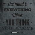 thumbnail image 3 of CafePress - Buddha Saying The Mind Is Everything ... Women's - Women's Traditional Fit Dark T-Shirt, 3 of 4