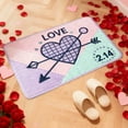 thumbnail image 6 of Fufafayo under $5 2Pcs Valentine Door Mat, Door Mat for Valentine’s Day, Absorbent Non Slip Floor Rug, Decorative Mat for Entryway, Kitchen, Bathroom, Laundry Room, Front Porch, 6 of 9