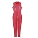 thumbnail image 1 of Mono de una pieza de Wetlook de charol para mujer, sin mangas, con cremallera en el busto y entrepierna, leotardo, Catsuit, ropa para discoteca LingWen 8390613775665, 1 of 1