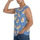thumbnail image 3 of Fotbe Corgi Men's Camiseta sin Mangas Estampada para Hombres, Playera Casual para Gimnasio, Entrenamiento, Playa-Medium, 3 of 7