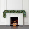 thumbnail image 3 of 9’ Pre-Lit LED Greenery Garland, 3 of 4