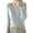 Grey, variant on V-Neck Knit Top, Women's Sweater Women's V-Neck Knit Cardigan – Lightweight Layer for Office, Travel & Casual Outings | Soft Acrylic | S-3Xl, Grey, L