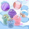thumbnail image 4 of Kids Fluffy Slime Kits for Age 5-12 Toys Gifts for 3 4 5 6 7 Year Old Putty Slimes Set Gift for 5 6 7 8 9 11 Years Old Girls Craft Kits Birthday Gifts Present Stress Toys for Boys, 4 of 6