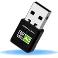 thumbnail image 1 of Usb Wifi Adapter For Pc, Driver Free Wireless Network Adapter For Desktop Laptop, 5g/2.4g Dual Band High Speed Mini Wifi Dongle Stick, Compatible With, 1 of 5