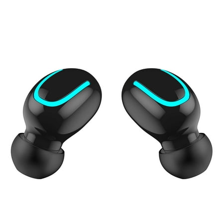 SEGMART wireless earbuds for iphone 2019 True Wireless Bluetooth Earbuds Latest 5.0 Bluetooth Earbuds 24 Hours Playtime Quality Stereo Sound, Silicone Headphones,