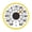 Yellow, variant on Auto Adhesive Thermometers Indoor Temperature Gauge for Glass Window Accurate Temperature Measurement Without Batteries