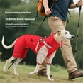 thumbnail image 5 of Outdoor Dog Raincoat Waterproof Hooded Rain Jackets Comfortable Rainwear For Small to Large Dog with Four Leg Designs, 5 of 9