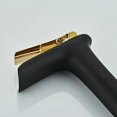 thumbnail image 5 of Grand Robinet Cascade Laque Noire O Chrome Chaud Froid Bassin Bronze Bassin Robinet, 5 of 5