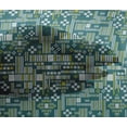 thumbnail image 4 of oneOone Viscose Chiffon Fabric Stripe & Square Geometric Print Fabric By Yard 42 Inch Wide, 4 of 4