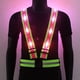 thumbnail image 3 of Chaleco iluminado LED Chaleco reflectante de tráfico nocturno Carga USB, 3 of 5