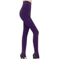 thumbnail image 2 of jsaierl Fleece Leggings Women Thermal Warm Thick Tights Cotton Tummy Control Legging Stretch Slim Workout Leggings, 2 of 4
