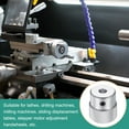 thumbnail image 5 of Uxcell Aluminum Alloy Handwheel 20mm OD 5mm Bore Machine Tool Hand Wheel for Milling Machine Lathe, Silver Tone, 5 of 6