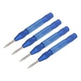 thumbnail image 4 of Juego de 4 punzones centrales automáticos de acero de alta velocidad de 5 pulgadas para instalación y mantenimiento, color azul, 4 of 15