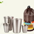 thumbnail image 1 of TABLETREANDS 8Ud Taza Multifuncional De Acero Inoxidable Para Camping Picnics Y Uso Diario, 1 of 8