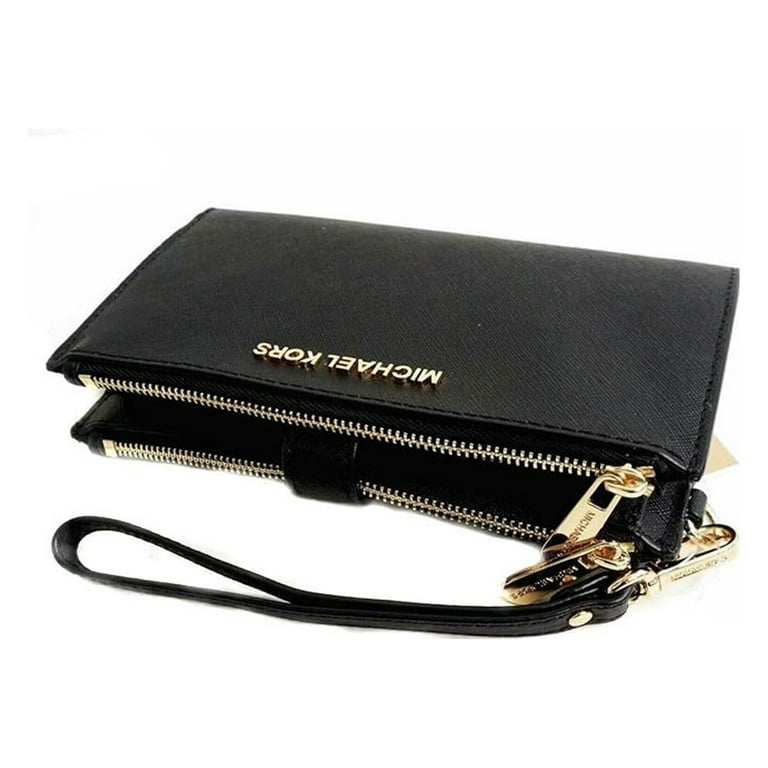 Michael Kors Women's Jet Set, Large Black Saffiano Leather