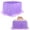 Purple2, variant on Tulle Table Skirt for Wedding Birthday Party, Elegant Mesh Table Cover for Rectangle & Round Tables, Perfect for Buffet Banquet Graduation Decorations Black 110.84x29.92 Ich (1Pcs)