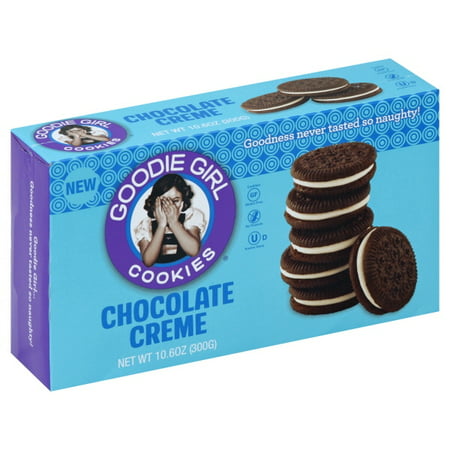 Goodie Girl Cookies - Cookies - Chocolate Creme - Case of 6 - 10.6