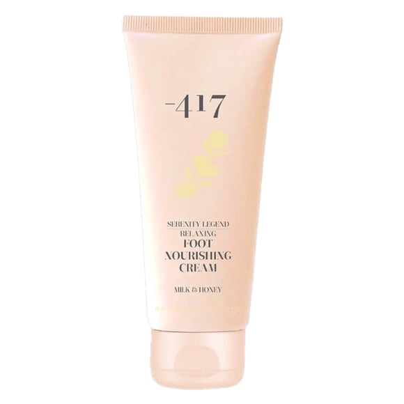 -417 Crema para pies nutritiva relajante con leche y miel, 50 ml