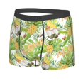 thumbnail image 2 of Fotbe Gnome and Pineapple Men’s Total Support Pouch Boxer Briefs, X-Temp Cooling, Moisture-Wicking Underwear, Regular, Long-leg and Trunk-X-Large, 2 of 9