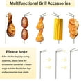 thumbnail image 3 of Danhjin Grill Multi-functional Chicken Grill Personalized Creatives Outdoor Grill Multi-functional Chicken Grill Barbecue Tool Sets, 3 of 5